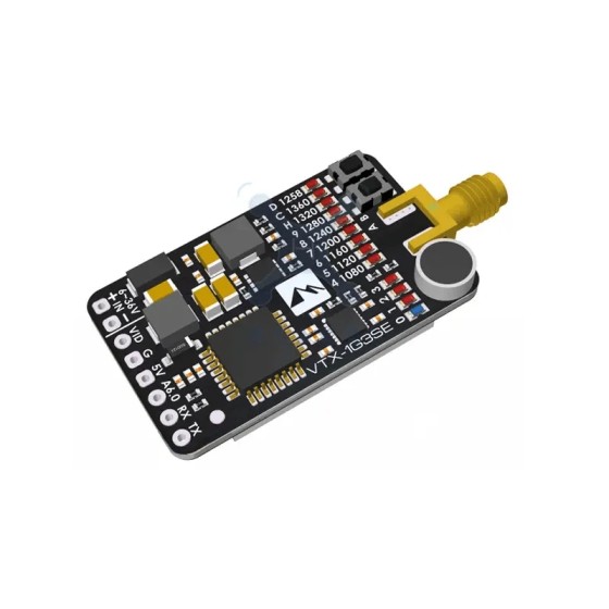 Matek System Mateksys VRX-1G3-V2 VTX-1G3 1.3GHz Video 2CH 9CH 9CH Wid Band RC Drone Long Range G0ggles